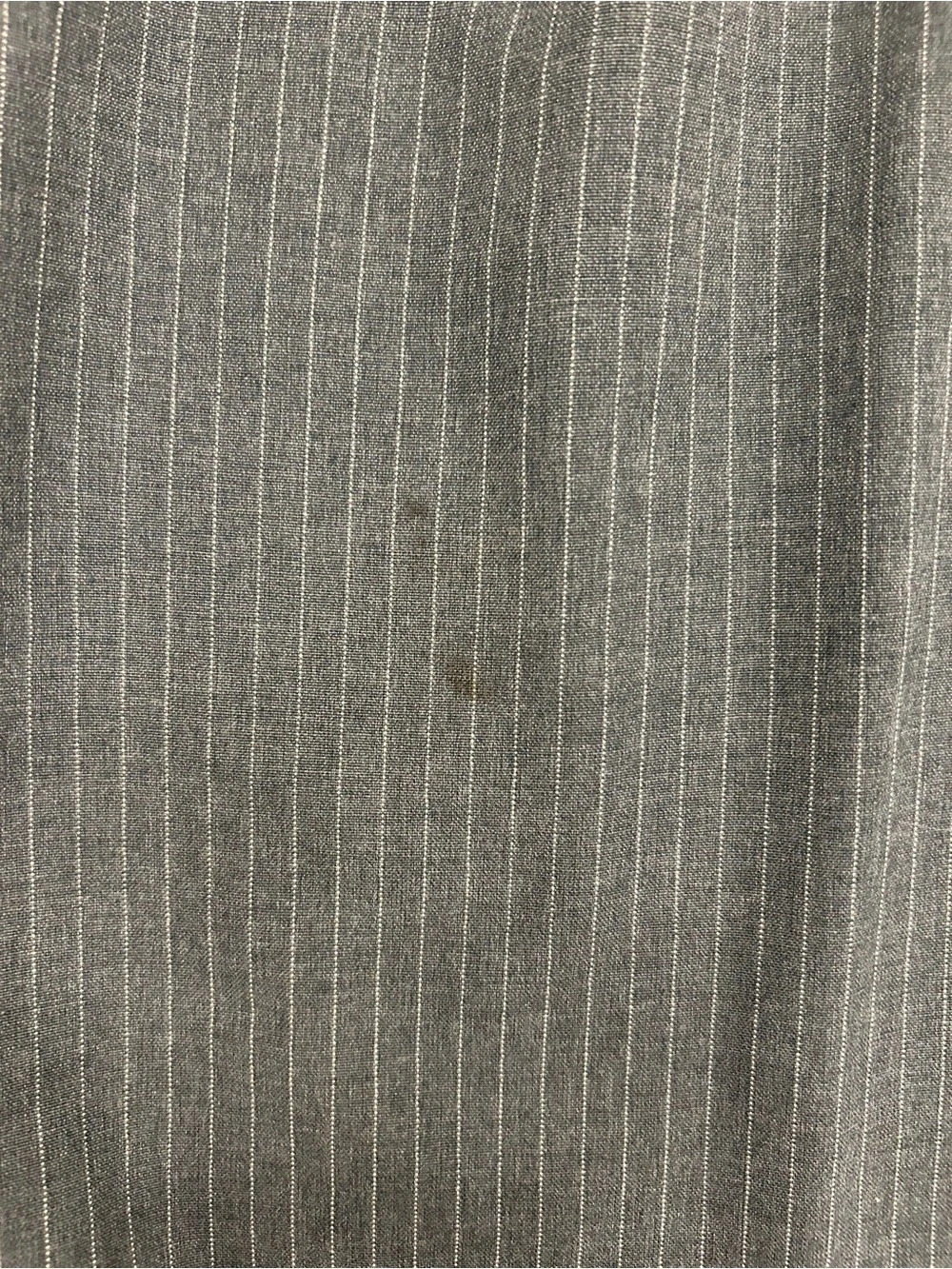 1970s Vintage Montgomery Ward Gray Pinstripe A-Line Skirt Size 18 - Picture 6 of 6